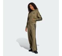 adidas Sportswear Womens Energize Track Suit - Khaki Cotton - Size Small