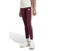 adidas Sportswear Womens Essentials 3-stripes Cotton Leggings, Burgundy, Size M, Women Burgundy