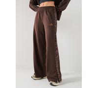 adidas Sportswear Womens Essentials Animal Print 3 Stripe Pants, Brown, Size Xs, Women Brown
