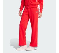 adidas Sportswear Womens Essentials Color Pop French Terry Pants - Red - Size Medium
