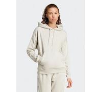 adidas Sportswear Women's Essentials Feel Cozy Hoodie - Grey, Wonder Alumina/White, Size 2Xl, Women Wonder Alumina/White