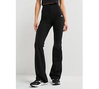 Adidas Essentials Small Logo Flared Leggings Black S / Regular Woman