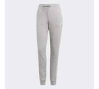 ADIDAS Sportswear Womens Essentials French Terry 3-Stripes Pants - Light Grey Recycled Material - Size Small