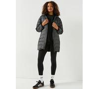 Essentials CLIMAWARM 3-Stripes Light Down Hooded Parka