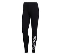 ADIDAS Sportswear Womens Essentials Linear Leggings - Black/White Cotton - Size Medium