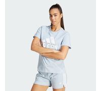 adidas Sportswear Womens Essentials Logo Tee - Blue Cotton - Size Large