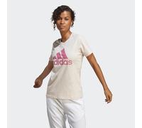 ADIDAS Sportswear Womens Essentials Logo Tee - Grey Cotton - Size Small