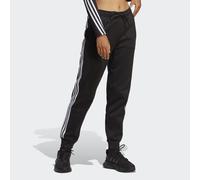 adidas Sportswear Womens Future Icons 3-Stripes Regular Pants - Black Cotton - Size 2XS