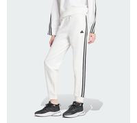 adidas Sportswear Womens Future Icons 3-Stripes Regular Pants - White Cotton - Size Medium