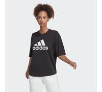 adidas Sportswear Womens Future Icons Badge of Sport Tee - Black Cotton - Size X-Small