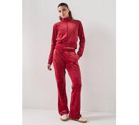 adidas Sportswear Women's Glam Velvet Tracksuit, Actmar, Size Xl, Women Actmar
