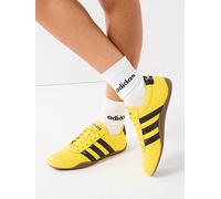 adidas Sportswear Women's Grand Court Lo Trainers - Yellow, Yellow/Core Black/Gum5, Size 4, Women Yellow/Core Black/Gum