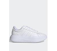 Grand Court Platform Trainers White