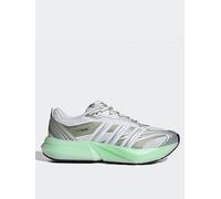 adidas Sportswear Women's Lightblaze Glow Trainers, Ftwr White/Silver Met/Lime Met, Size 5, Women Ftwr White/Silver Met/Lime Met