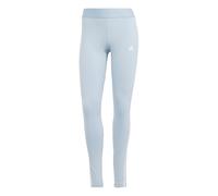 ADIDAS Sportswear Womens LOUNGEWEAR Essentials 3-Stripes Leggings - Blue Cotton - Size Large
