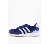 adidas Sportswear Women's Run 60s 4.0 Trainers, Dark Blue/Silver Met/Glow Blue, Size 7, Women Dark Blue/Silver Met/Glow Blue