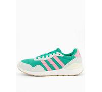 adidas Women's Run 60s 4.0 Shoes, Semi Court Green/Bliss Pink/Warm Vanilla, 6 UK