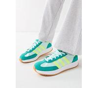 adidas Sportswear Women's Run 70S 20 Trainers - Green, Halo Mint/Yellow/Pure Teal, Size 7, Women Halo Mint/Yellow/Pure Teal