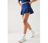 adidas Sportswear Women's Seasonal Essentials Colorpop Skirt With Inner Leggings, Dark Blue, Size L, Women Dark Blue