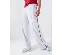adidas Sportswear Women's Seasonal Essentials Colourpop Pants With Embroidered Graphic, Lgreyh/Actmar, Size M, Women Lgreyh/Actmar