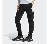 ADIDAS Sportswear Womens Tiro Cargo Pants - Black Recycled Material - Size X-Small