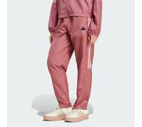 adidas Sportswear Womens Tiro Cut 3-Stripes Summer Woven Pants - Red Recycled Material - Size Medium