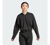 ADIDAS Sportswear Womens Tiro Sweatshirt - Black Recycled Material - Size 2XL