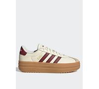 adidas Sportswear Women's VL Court 3.0 Trainer - White/Burgundy, White, Size 5, Women White
