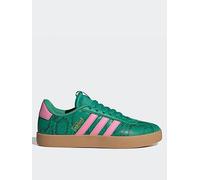 adidas Sportswear Women's Vl Court 3.0 Trainers, Crt Green/Bliss Pink/Gold Met, Size 6, Women Crt Green/Bliss Pink/Gold Met