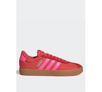 adidas Sportswear Women's Vl Court 3.0 Trainers, Semi Lucid Red/Pink/Core White, Size 6, Women Emi Lucid Red/Pink/Core White