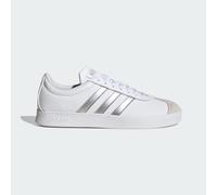 adidas Sportswear Womens VL Court Base Shoes - White Leather - Size UK 3.5