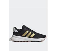 adidas Sportswear Women's X_Plrpath Trainers - Black, Black/Gold Met/Crystal White, Size 8, Women Black/Gold Met/Crystal White