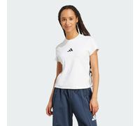 ADIDAS Sportswear Womens Z.N.E. Baby Tee - White - Size X-Small