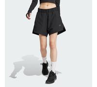 adidas Sportswear Womens Z.N.E. Woven Shorts - Black Recycled Material - Size Medium