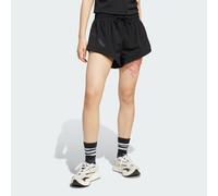 adidas Sportswear Womens Z.N.E. Woven Shorts - Black - Size X-Large
