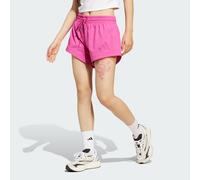 adidas Sportswear Womens Z.N.E. Woven Shorts - Pink - Size Small (Short)