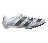 adidas Sprintstar Running Spikes White Mens Sprint Athletics Track Racing Shoes