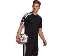 adidas Squadra 21 Jersey Mens Football T-Shirt Black Teamwear