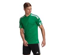 adidas Mens Squad 21 Short Sleeved Jersey - Green, Green, Size S, Men Green