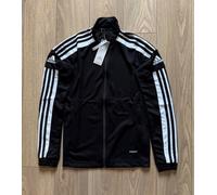 adidas Squadra 21 Mens Track Jacket XS Black White Training Top GK9546 BNWT