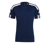 adidas Squadra 21 Short Sleeve Jersey - Mens Soccer L, Navy, Large