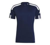 adidas Squadra 21 Soccer/Football Training Quick Dry Round Neck Short Sleeve Navy Blue GN5724 L