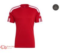 Adidas Squadra 21 Sports Men's Shirt Football Short Sleeve Soccer Tee T-Shirt