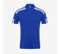 adidas Men's Squadra 21 Polo Shirt, Royal Blue/White, L
