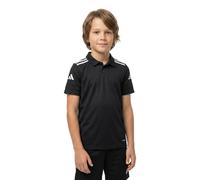 Adidas Kids Polo Shirt Squadra 25 Cotton Short Sleeve Black 9-10 Years