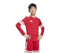 adidas Unisex Kids SQUADRA25 Jersey Long Sleeve Kids, Team Power red 2/White, 9-10 Years
