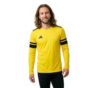 adidas Men's SQUADRA25 Jersey Long Sleeve, Team Yellow/Black, S