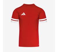 adidas Men's SQUADRA25 Jersey Short Sleeve, Team Power Red 2 / White, XS