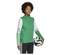 Adidas Kids Training Top Squadra25 Unisex Half-Zip Team Green/White 5-6 Years