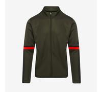 adidas Men's SQUADRA25 TRAINING JACKET, Night Cargo/Black/Semi Impact Orange, L